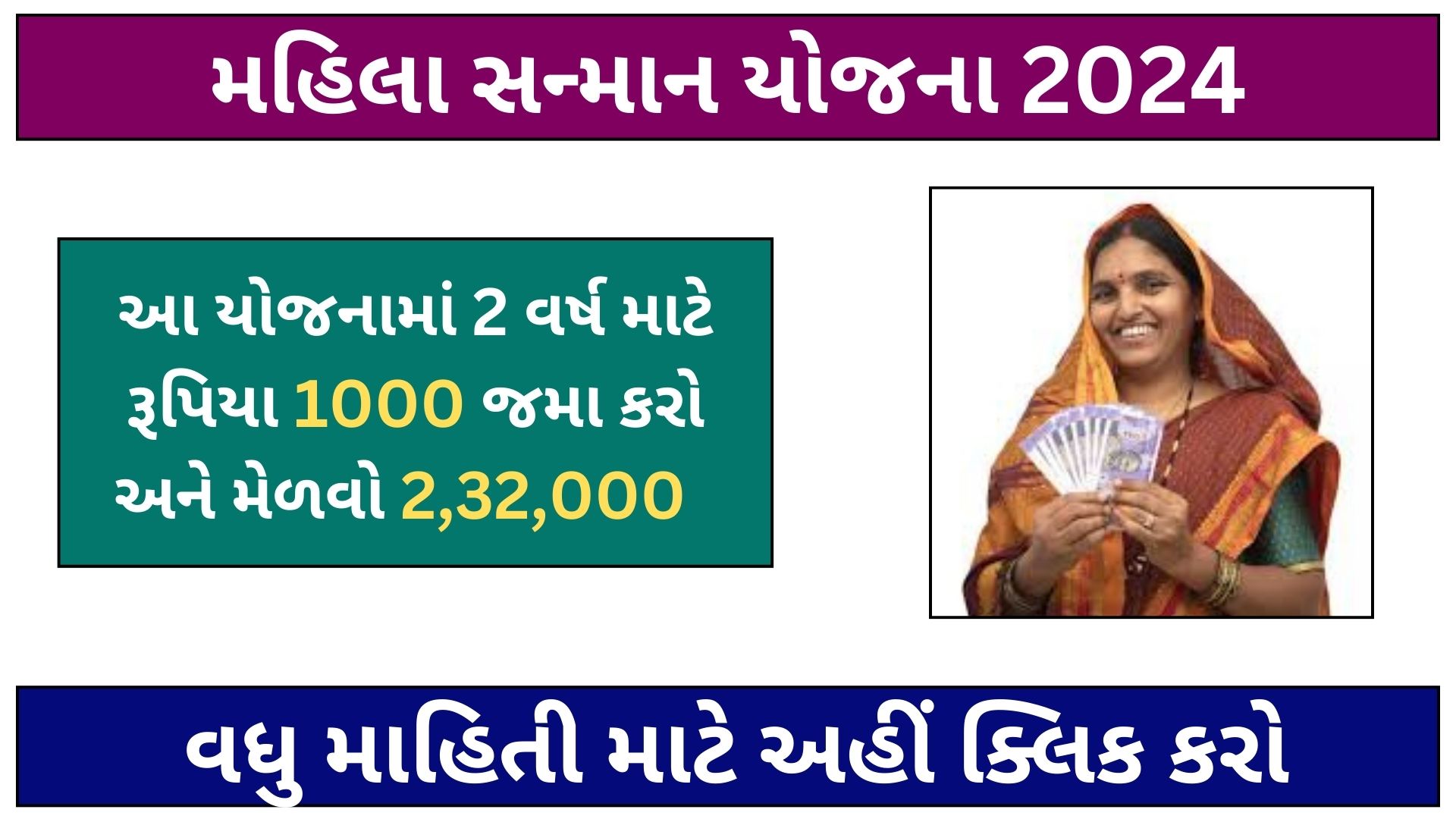 mahila sanman yojana 2024